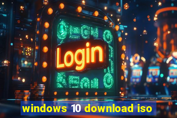 windows 10 download iso